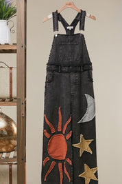 Autumn Solstice Patchwork Overalls