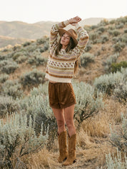 Nordic Garden Fair Isle Sweater