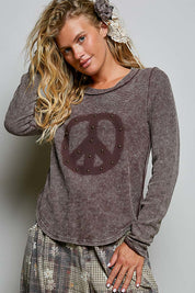 No Hard Feelings Vintage Washed Thermal