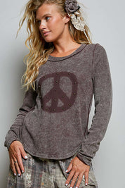 No Hard Feelings Vintage Washed Thermal