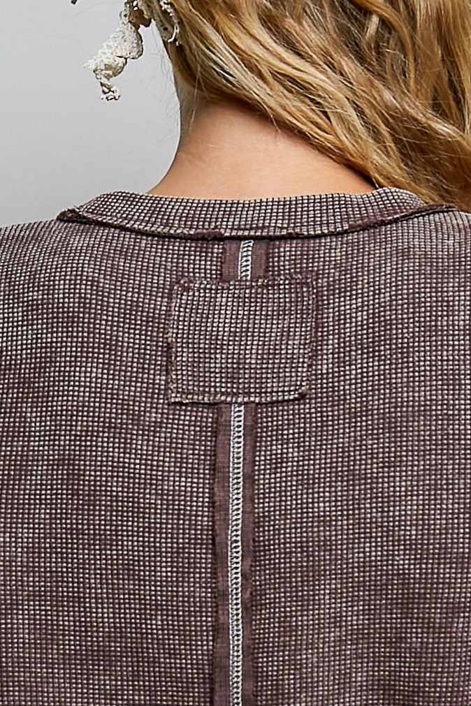 No Hard Feelings Vintage Washed Thermal