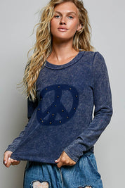 No Hard Feelings Vintage Washed Thermal