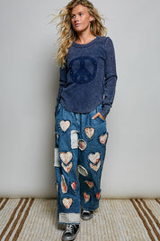 No Hard Feelings Vintage Washed Thermal