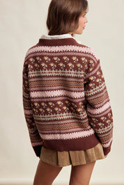 Nordic Garden Fair Isle Sweater