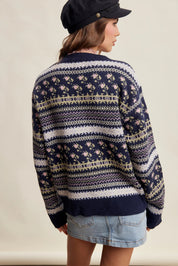 Nordic Garden Fair Isle Sweater
