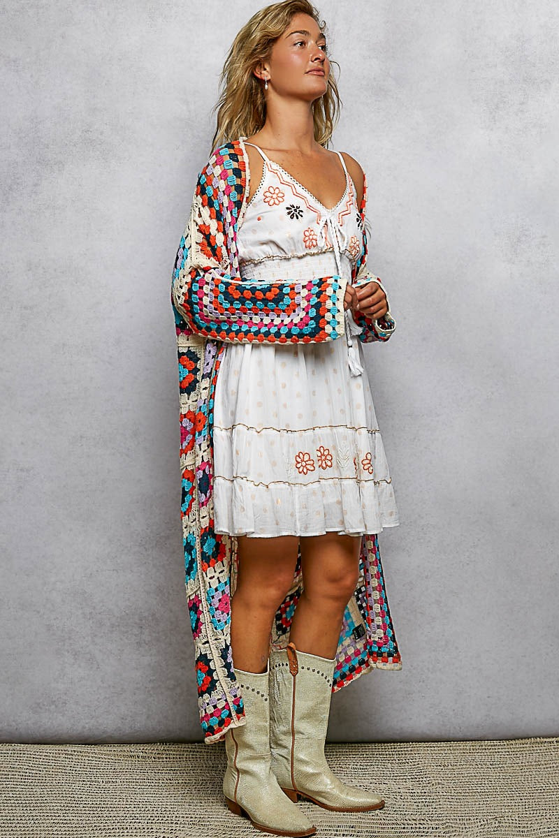 Not Your Grandma's Crochet Cardigan