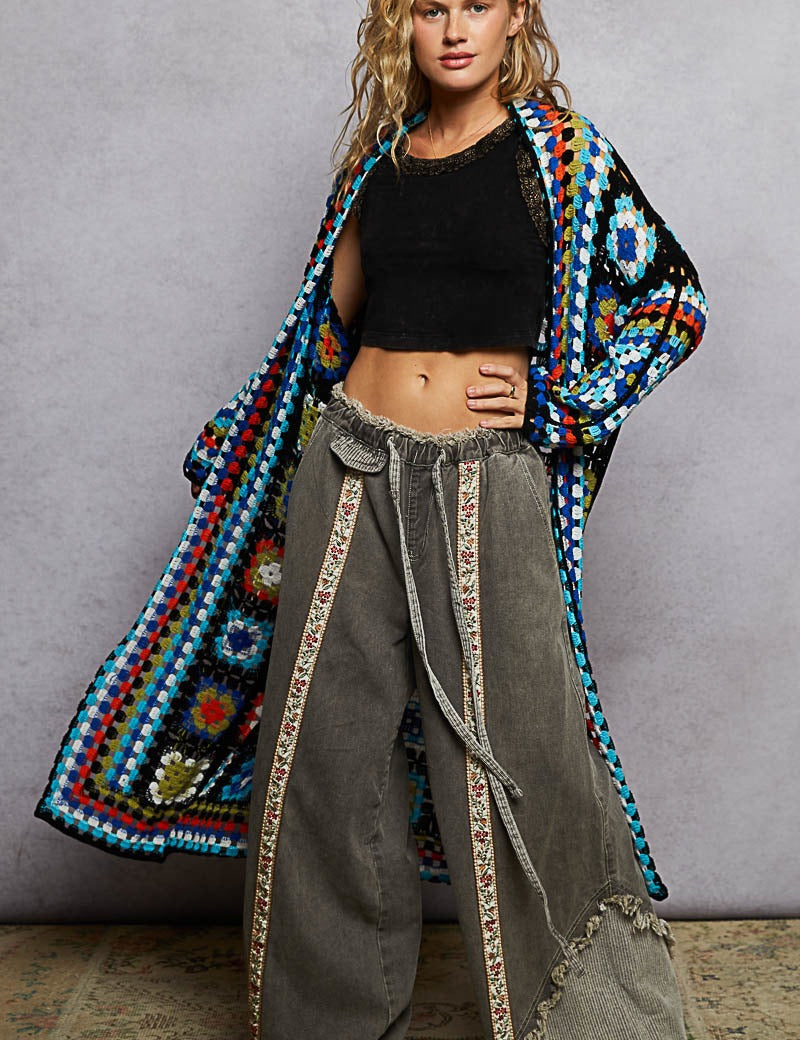 Not Your Grandma's Crochet Cardigan