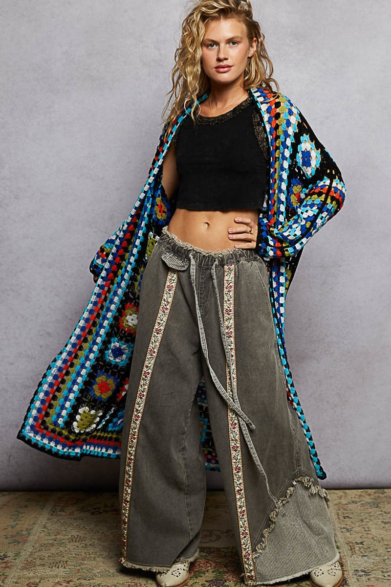 Not Your Grandma's Crochet Cardigan