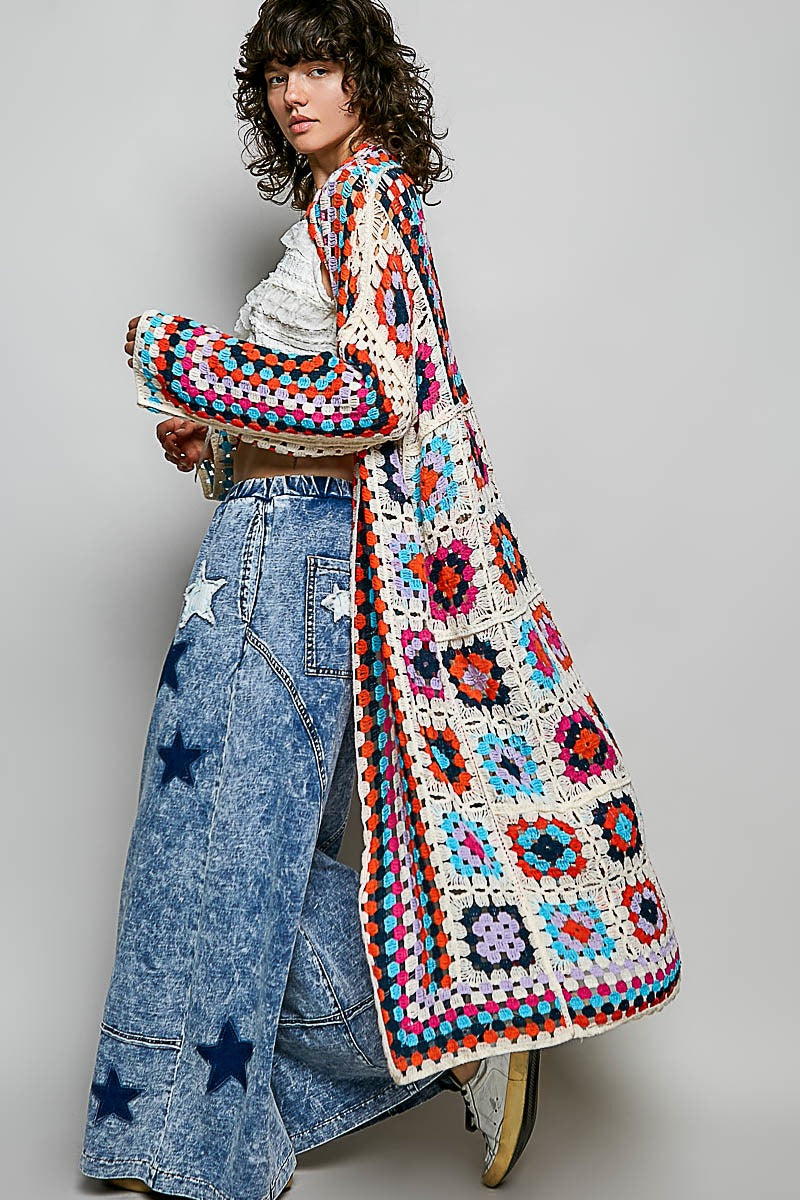 Not Your Grandma's Crochet Cardigan