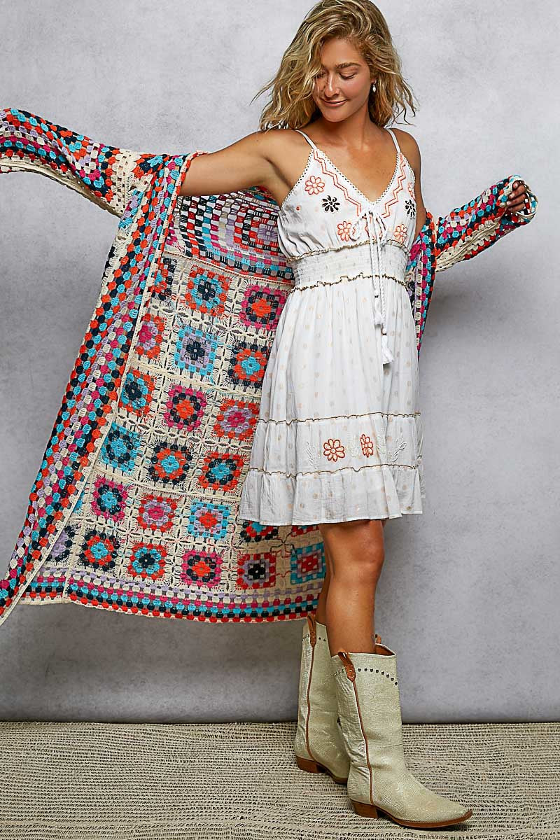 Not Your Grandma's Crochet Cardigan
