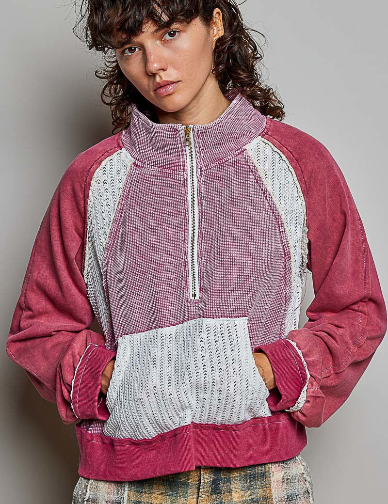 Off The Record Half-Zip Pullover