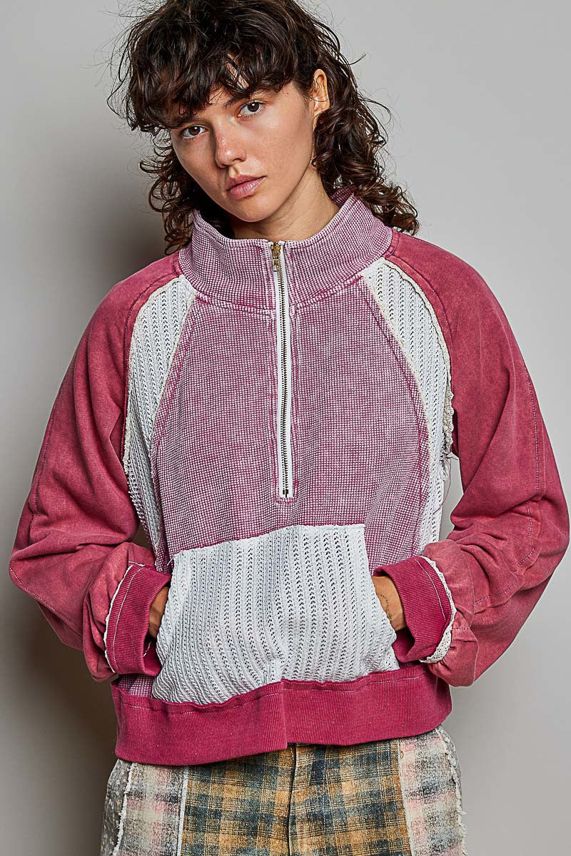 Off The Record Half-Zip Pullover