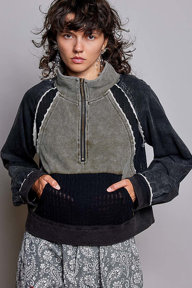 Off The Record Half-Zip Pullover