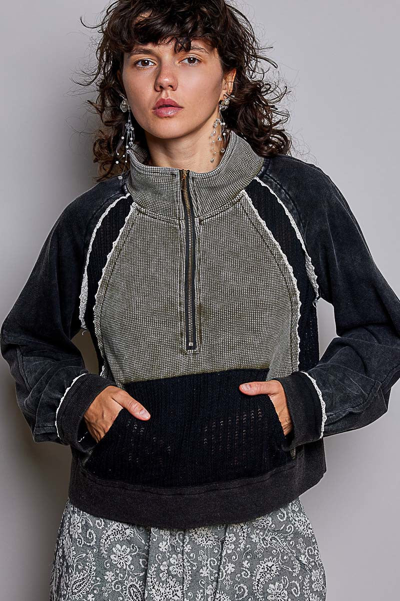 Off The Record Half-Zip Pullover