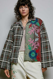 Patchouli Embroidered Woven Jacket
