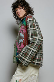 Patchouli Embroidered Woven Jacket