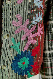 Patchouli Embroidered Woven Jacket