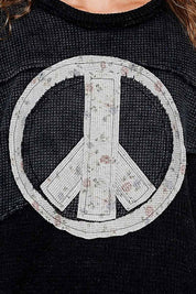 Peace Of Mind Patchwork Long-Sleeve Thermal