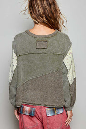 Peace Of Mind Patchwork Long-Sleeve Thermal