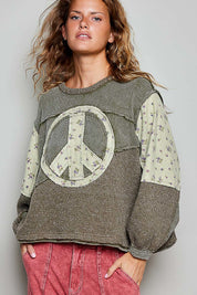 Peace Of Mind Patchwork Long-Sleeve Thermal