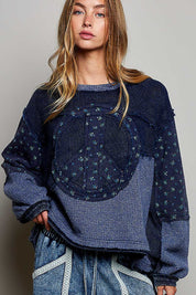 Peace Of Mind Patchwork Long-Sleeve Thermal