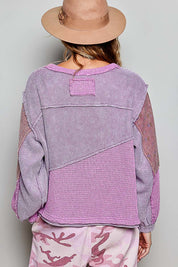 Peace Of Mind Patchwork Long-Sleeve Thermal