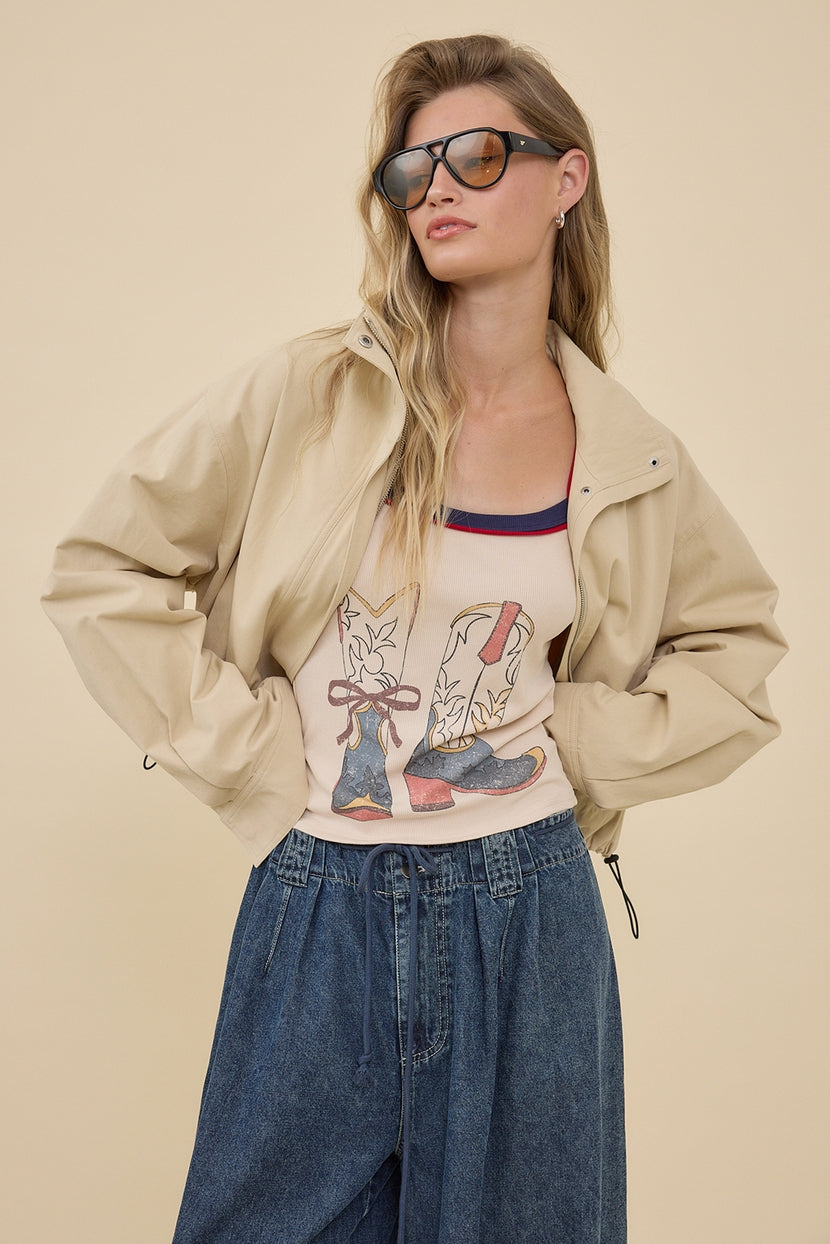 Pioneertown Vintage Cowboy Boots Graphic Tank