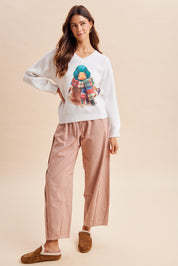 Porter Striped Linen-Blend Barrel Pants