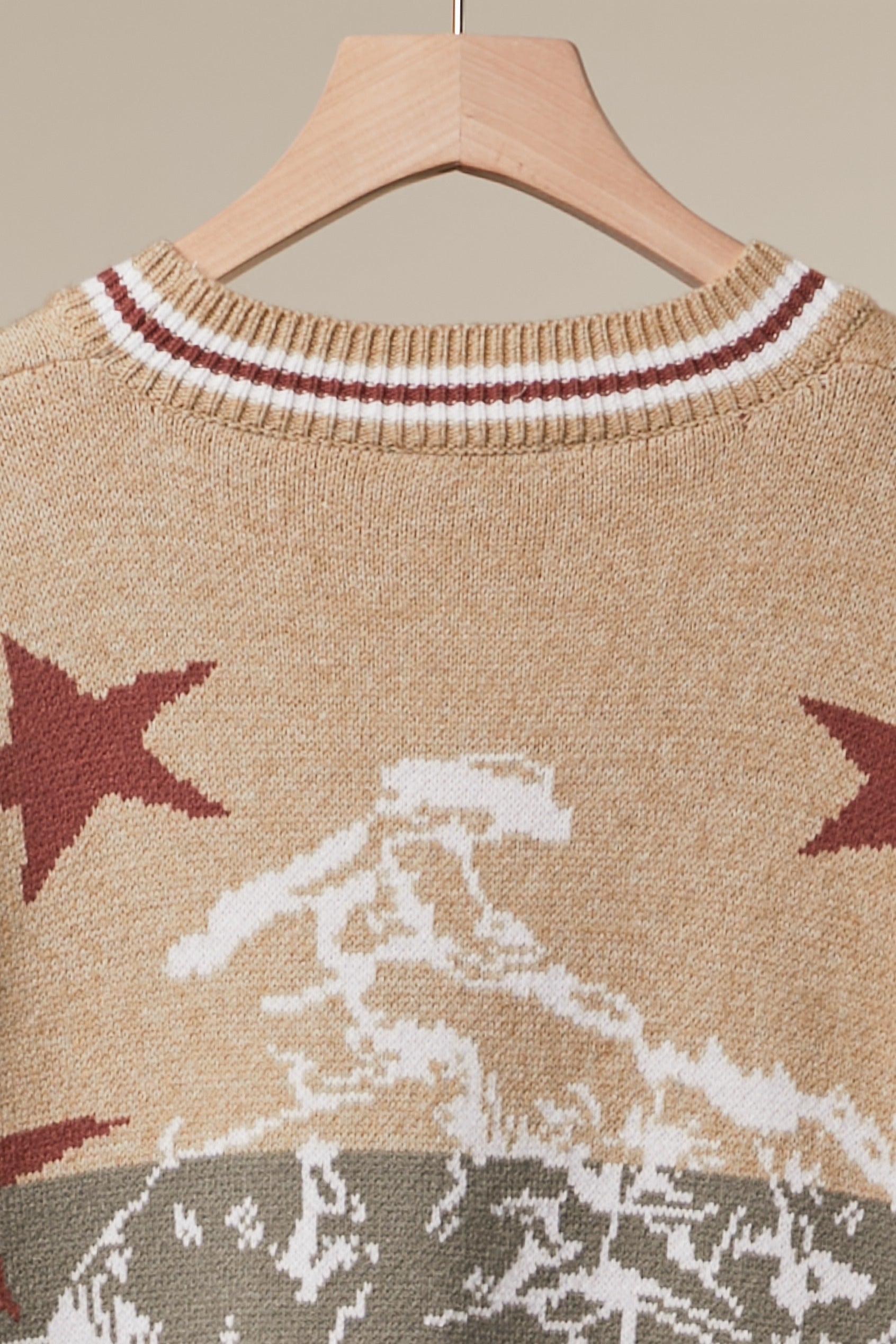 Red Rock Horse Knit Cardigan