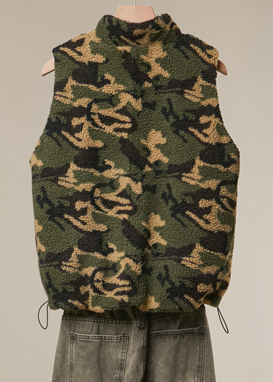Side Quest Camo Reversible Puffer Vest