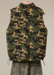 Side Quest Camo Reversible Puffer Vest