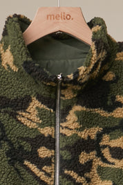 Side Quest Camo Reversible Puffer Vest