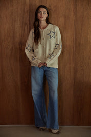 Saddle Stitch Star Cardigan