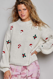 Saint Nick Chenille Sweater