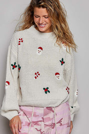 Saint Nick Chenille Sweater