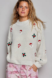 Saint Nick Chenille Sweater