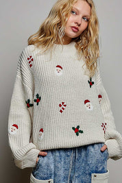 Saint Nick Chenille Sweater