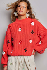 Saint Nick Chenille Sweater