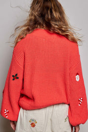 Saint Nick Chenille Sweater