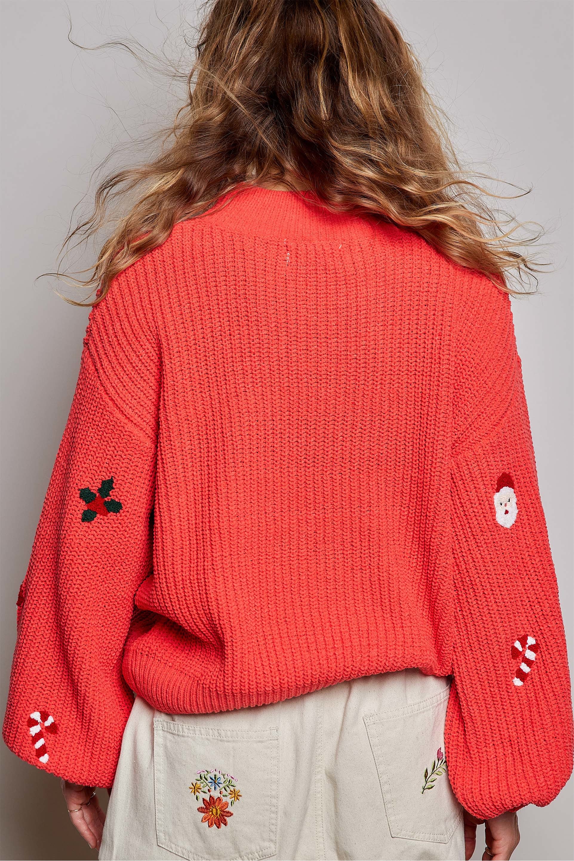 Saint Nick Chenille Sweater