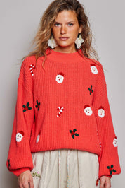 Saint Nick Chenille Sweater