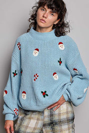 Saint Nick Chenille Sweater