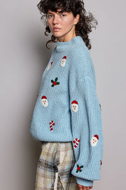 Saint Nick Chenille Sweater