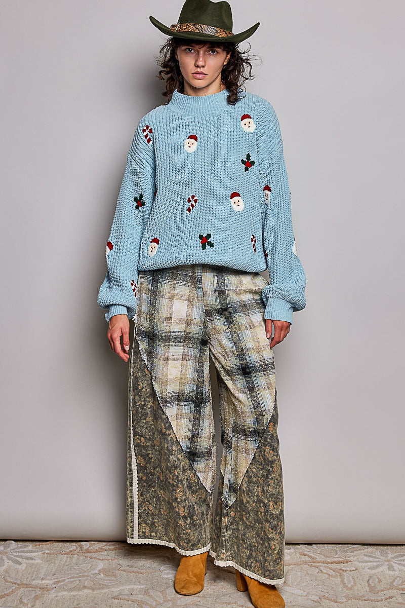 Saint Nick Chenille Sweater