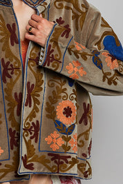 Santa Fe Embroidered Velvet Jacket