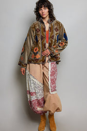 Santa Fe Embroidered Velvet Jacket
