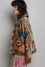 Santa Fe Embroidered Velvet Jacket