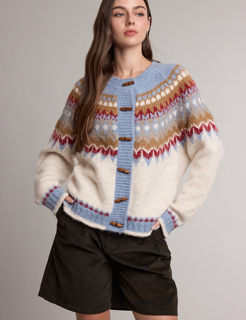 Shasta Fair Isle Cardigan