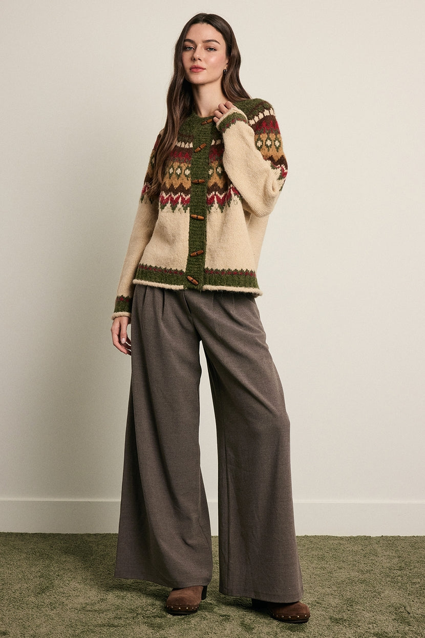 Shasta Fair Isle Cardigan