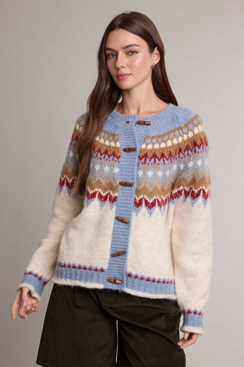 Shasta Fair Isle Cardigan